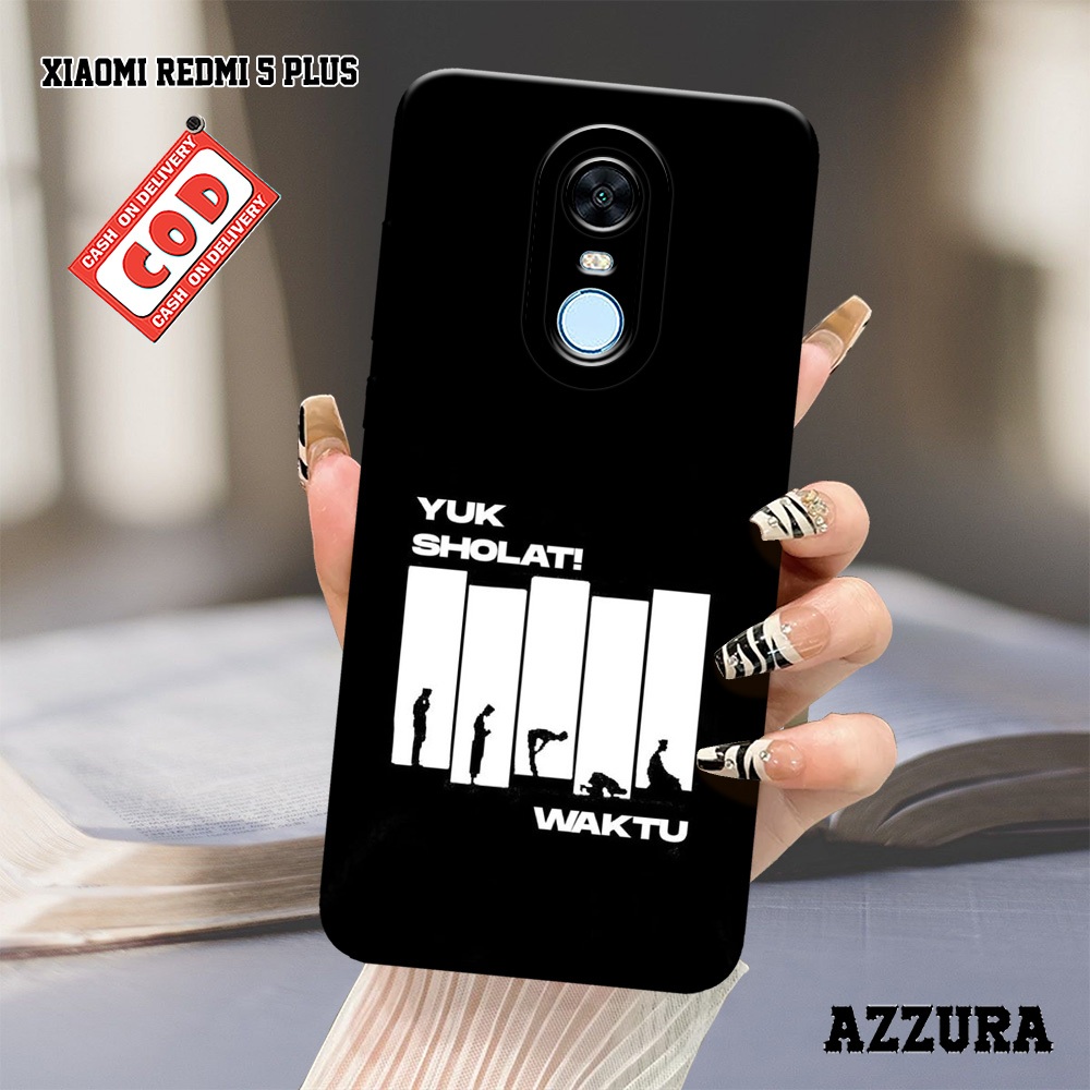 AZZURA - Case Xiaomi Redmi 5 Plus - Fashion Case Muslim - Softcase Xiaomi Redmi 5 Plus - Casing Hp X