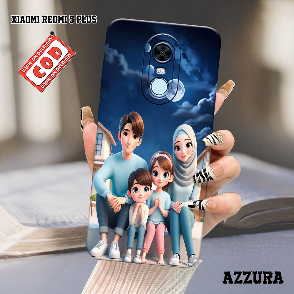 AZZURA - Case Xiaomi Redmi 5 Plus - Fashion Case Pasangan - Softcase Xiaomi Redmi 5 Plus - Casing Hp