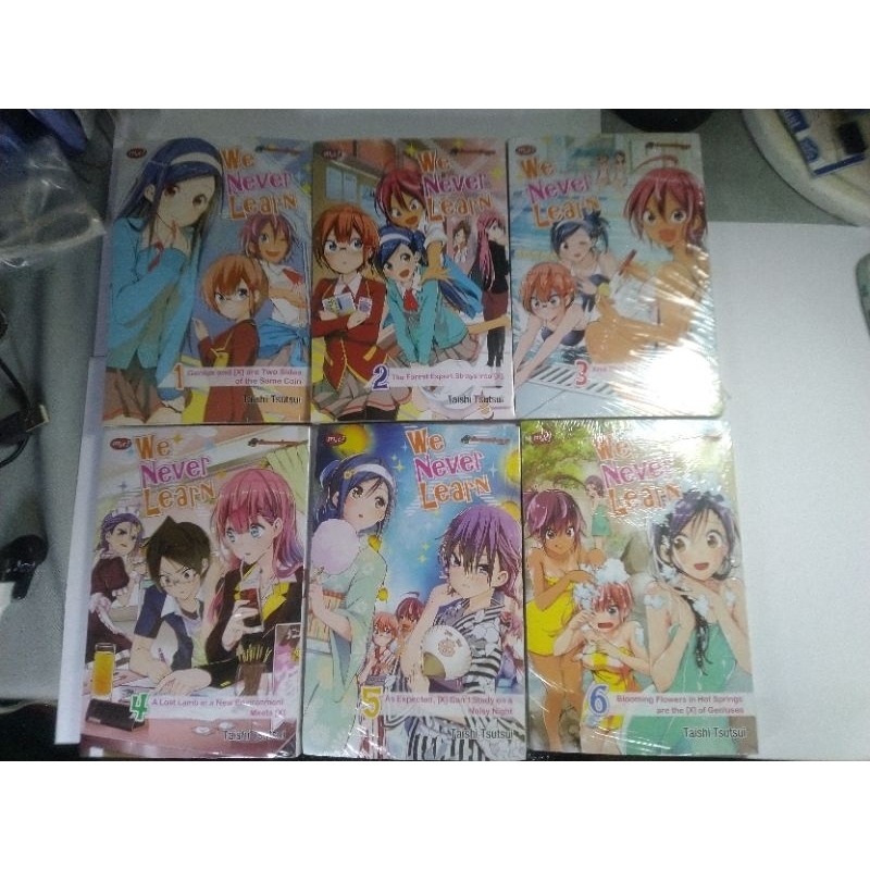 Komik M&C We Never Learn Vol. 1-6