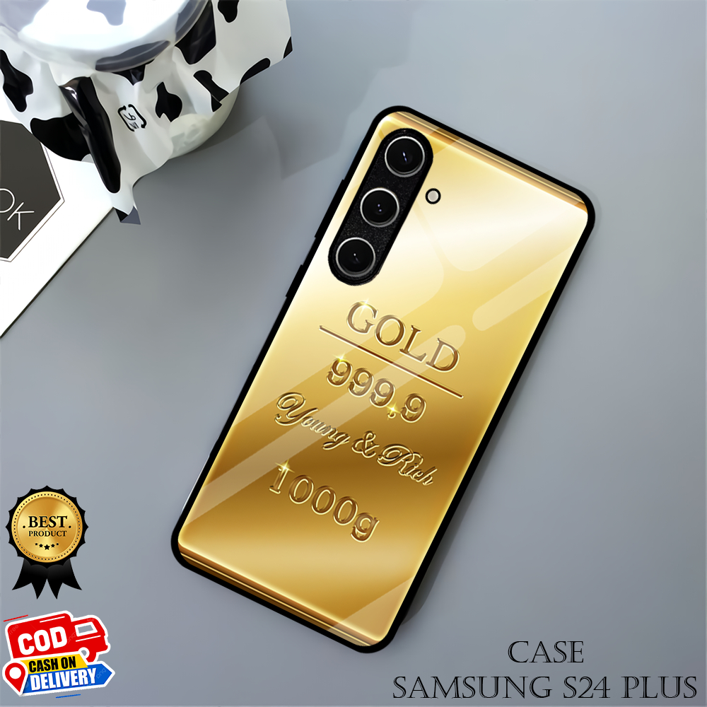 (DB36) Case Kilau Samsung S24 Plus | Casing Hp Samsung| Pelindung Smartphone | Bengkel Case | Motif 