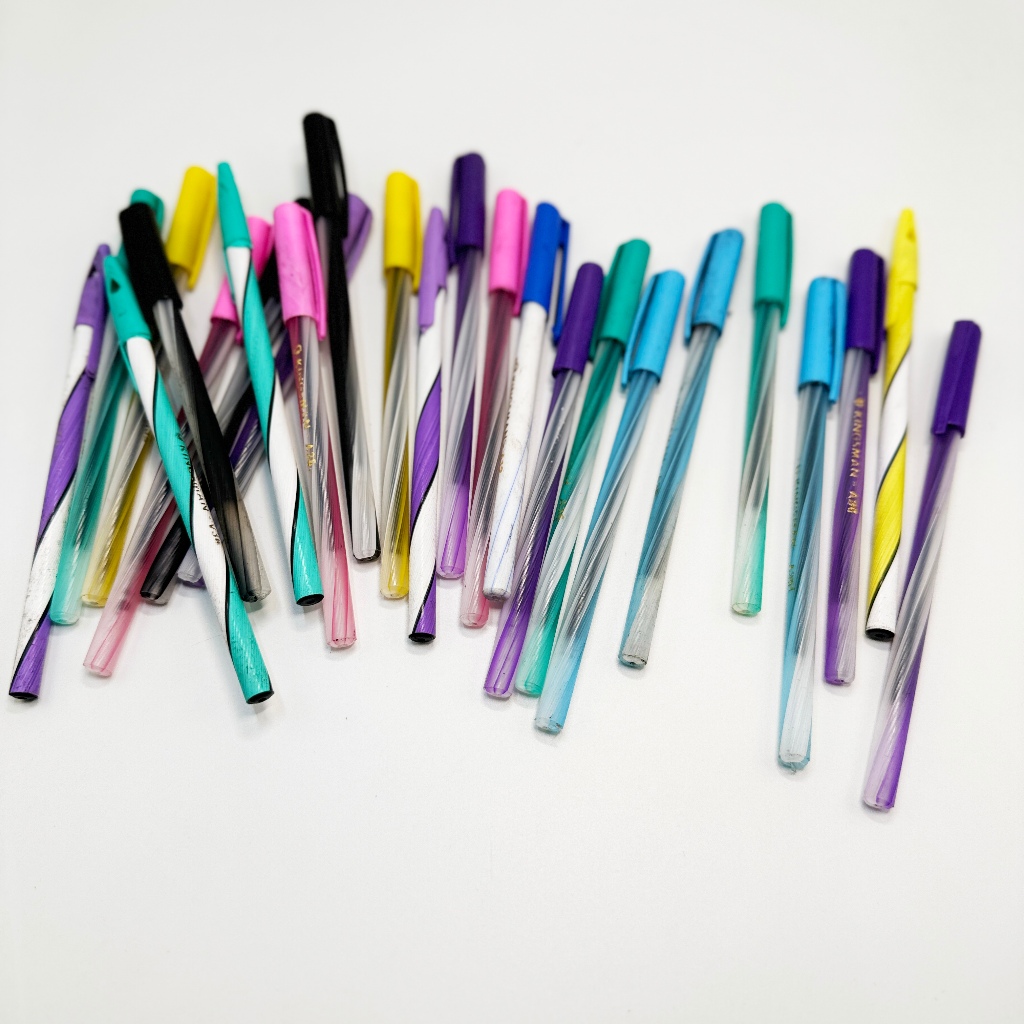

obral bulpen pulpen ulir curah tinta hitam