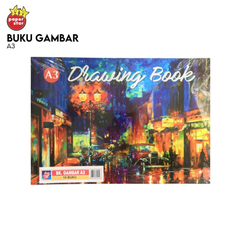 

PAPERSTAR BUKU GAMBAR A3 (1PCS)