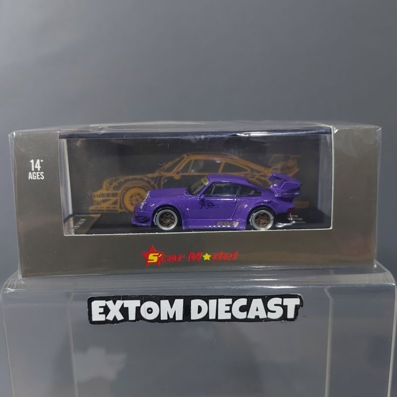 StarModel Porsche RWB 964 Purple Coujin