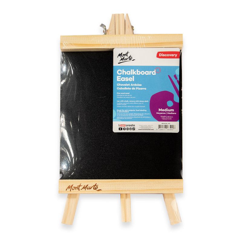 

(IAS) Mont Marte Chalkboard Easel Discovery Small Medium Large / Papan Tulis Kecil Sedang Besar