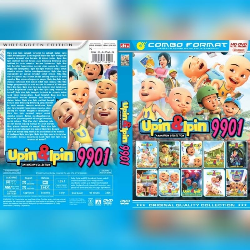 Kaset Film Animasi UPIN IPIN 9901 - 2024 - HD
