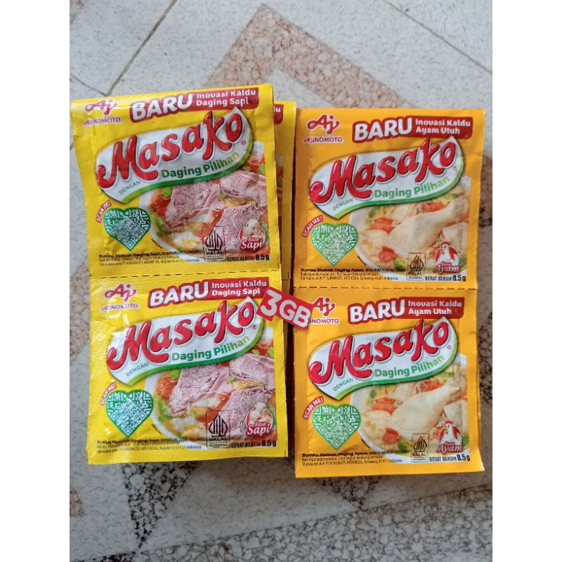 

Masako 1renteng sapi/ayam