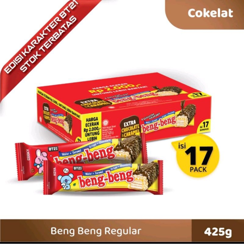 

BENGBENG WAFER SACHET [HARGA PER BOX ISI 17 SACHET]