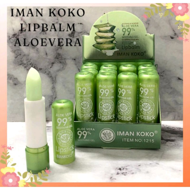 LIP BALM ALOEVERA IMAN KOKO ORIGINAL