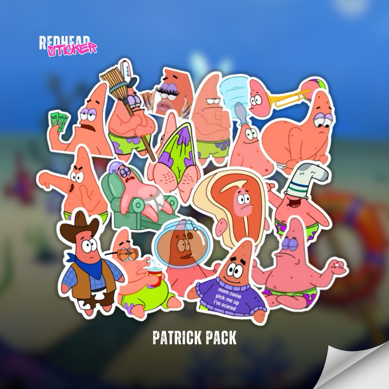 

STICKER PATRICK ANTI AIR BAHAN PREMIUM