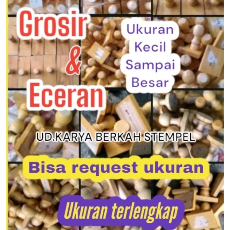 

gagang stempel kotak lengkap semua ukuran dari kecil sampai jumbo