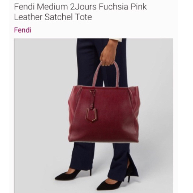 preloved fendi second - tas kerja branded - tas kerja kulit