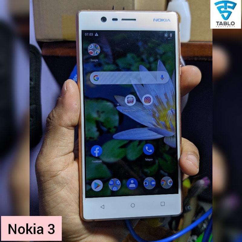Lcd frame Nokia 3 original ori copotan bergaransi