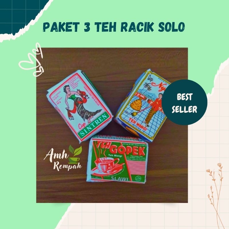 

Paket 3 Racikan Teh Solo Praktis
