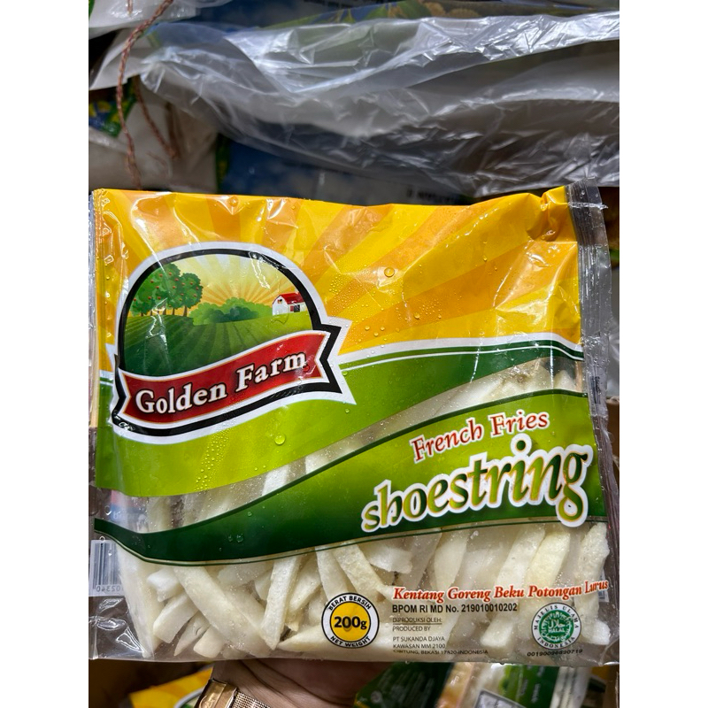 

Kentang Golden Farm French Fries shoestring 200 gram