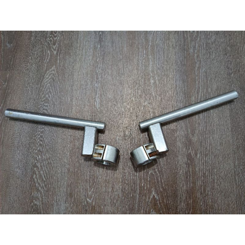 Stir Stang Setir Stainless Herex Racing Drag Tiger Revo Megapro GL CB