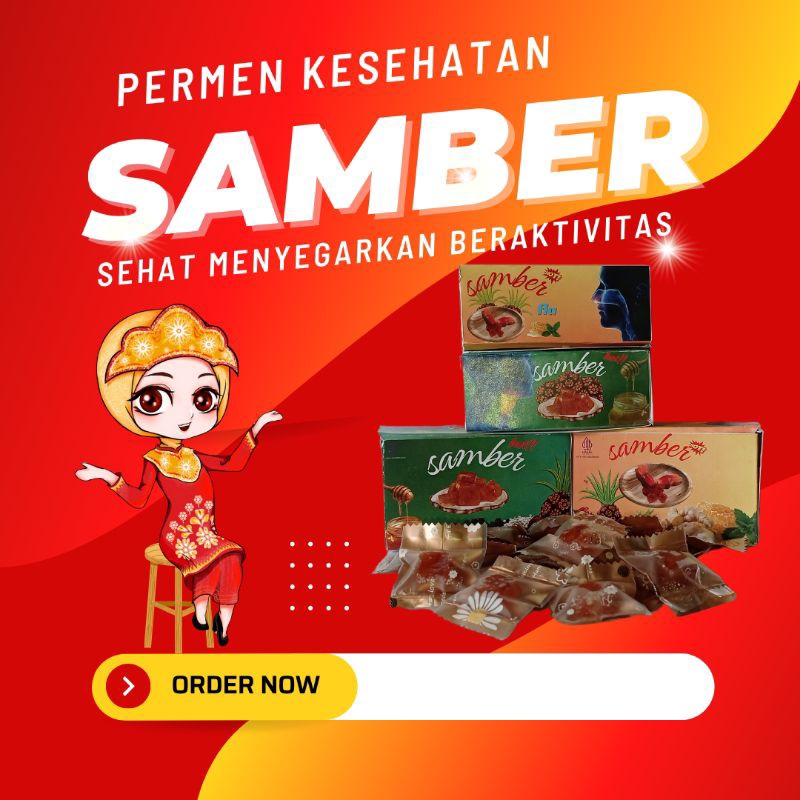 

permen SAMBER (sehat menyegarkan beraktivitas)