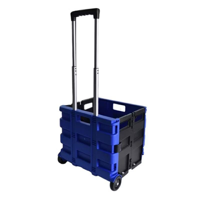 MAXBUILT Troli Lipat Troli Barang Lipat Keranjang Lipat Keranjang Belanja Lipat Troli Galon Troli Se