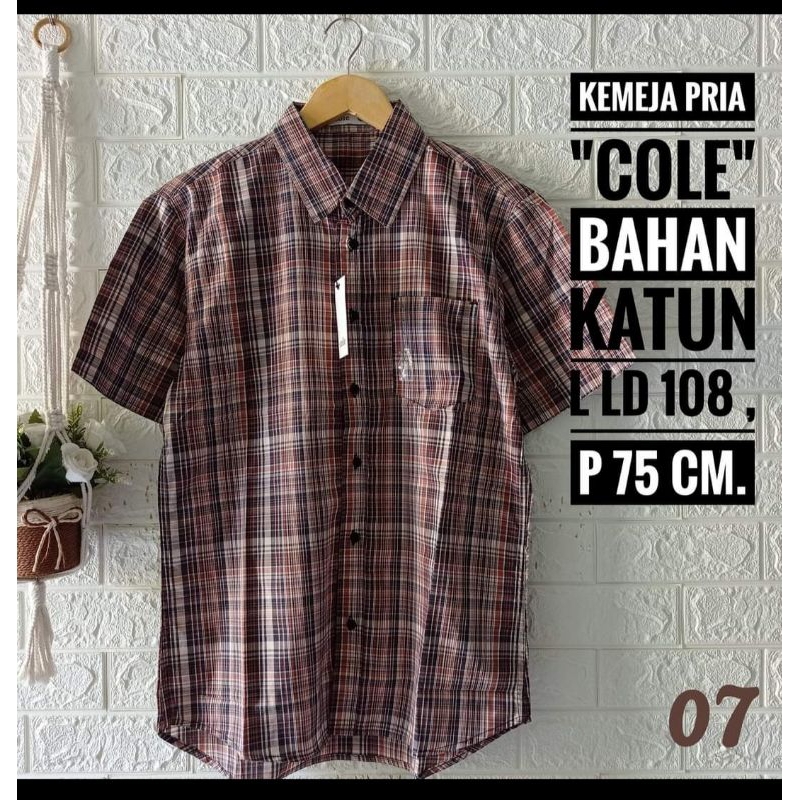 Kemeja pria Cole