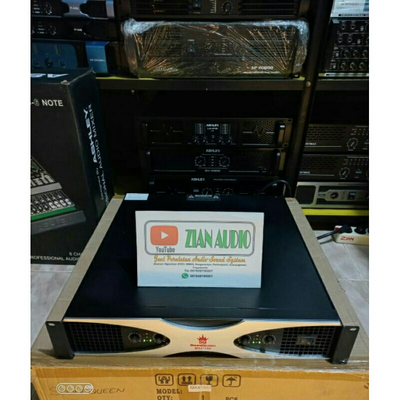 POWER SOUNDQUEEN MX41200 Original 4x1200watt