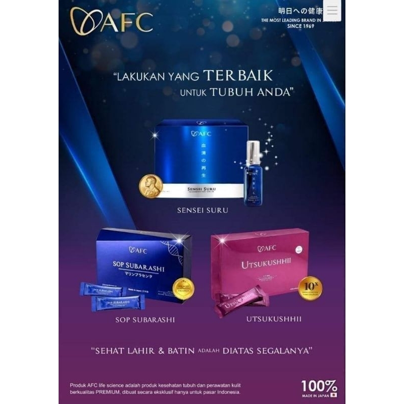 Super-food AFC dari Jepang Original