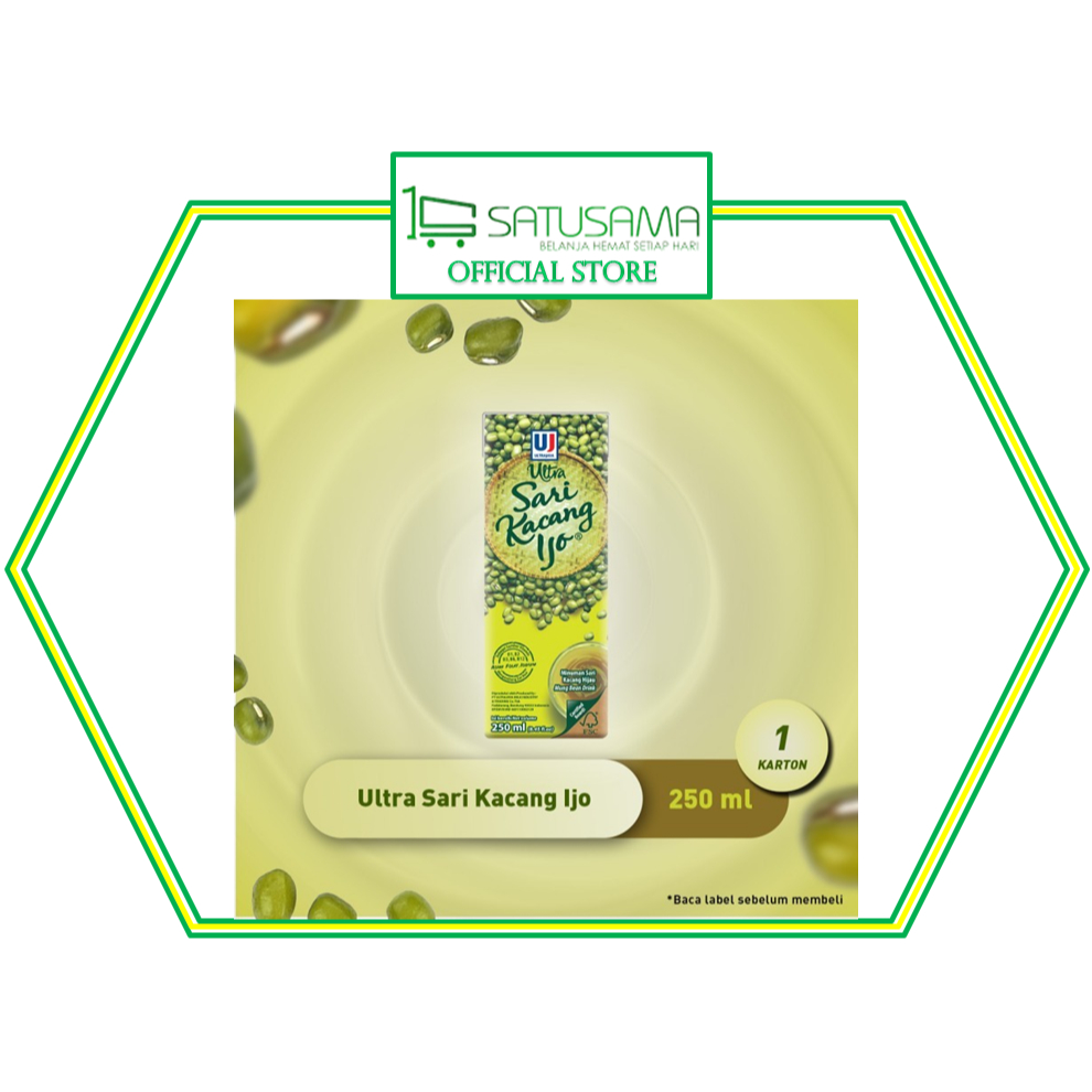 

ULTRA SARI KACANG IJO 250 ML KARTON