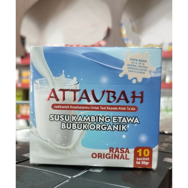 

Susu Kambing Etawa Bubuk Organik Rasa Original Attaubah