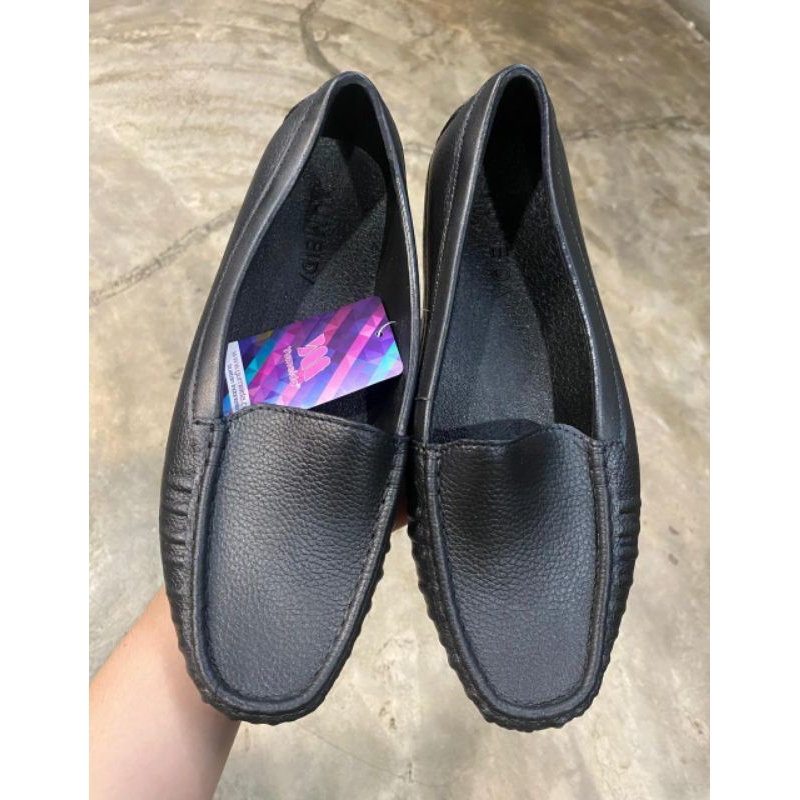 Sepatu karet pantofel wanita yumeida // sepatu kerja karet hitam