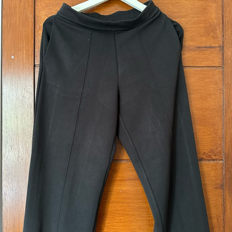 UNI*QLO - Stretch Double Face Straight Pants [Preloved]