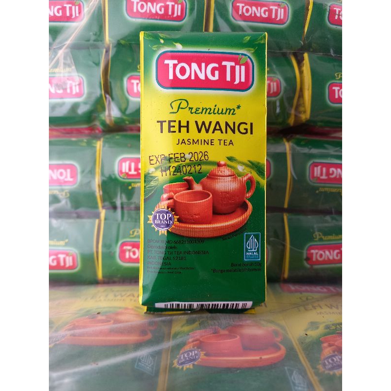 

Teh tong tji jasmine tea premium 50 gram [PER SLOP]