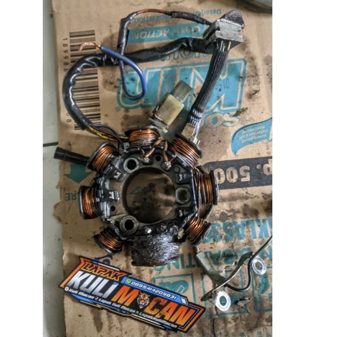 Spul Tiger Revo set pulser Tirev pulsar fulsar Pengapian Tiger Lama Tilam Tiger 2000 original copota