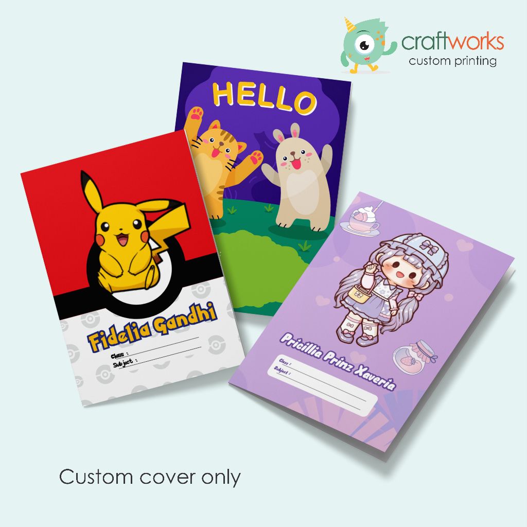 

CUSTOM SAMPUL BUKU SEKOLAH