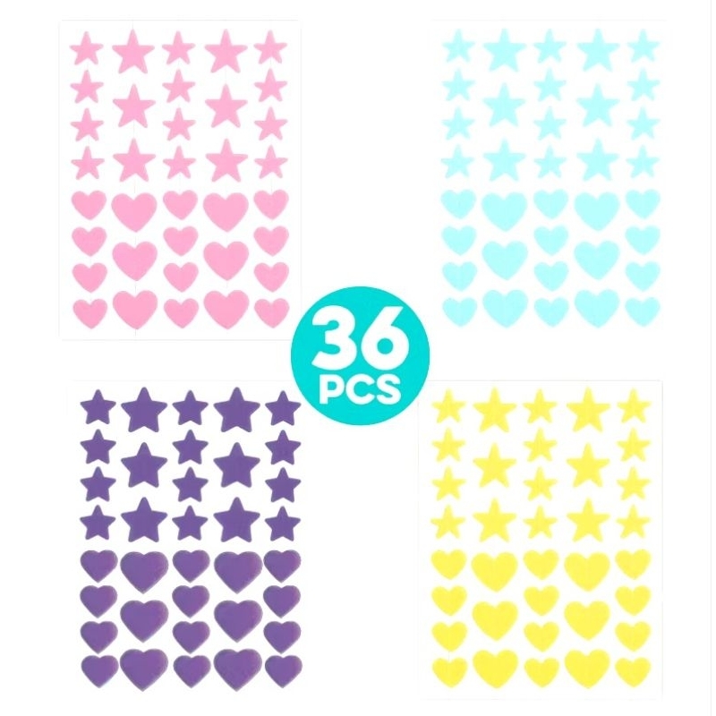 

ASP118 Sticker Jerawat Hydrocolloid Colorfull Cute Murah