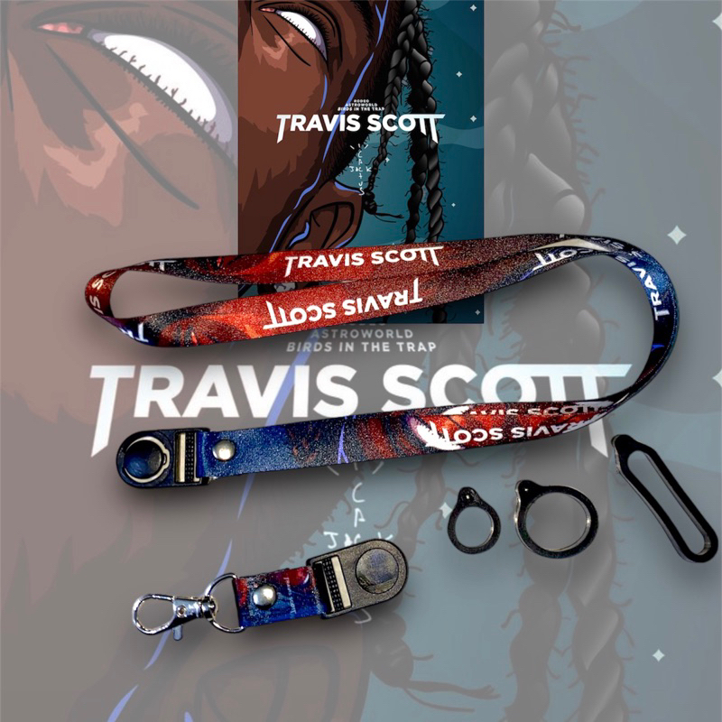 

TRAVIS SCOTT CODE 41$$ LANYARD PREMIUM GANTUNGAN HP GANTUNGAN KUNCI