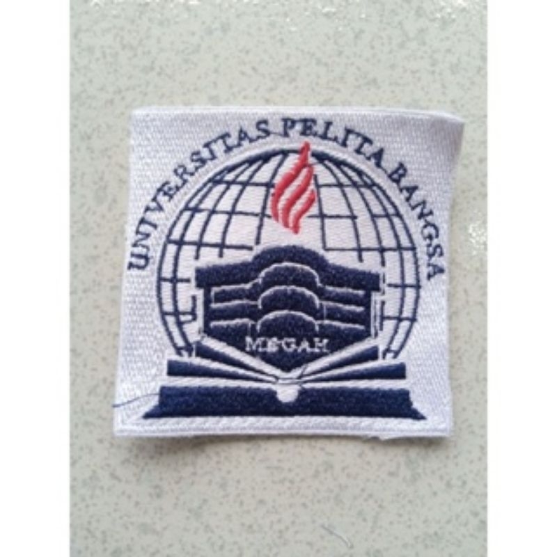 LOGO BET UNIVERSITAS PELITA BANGSA, LOGO BERWARNA, LOGO BORDIR, LOGO UNIVERSITAS, LOGO SEKOLAH