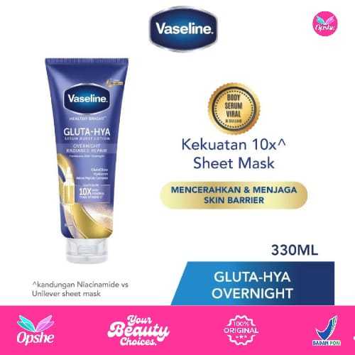 VASELINE Gluta-Hya Body Serum Overnight Radiance Repair