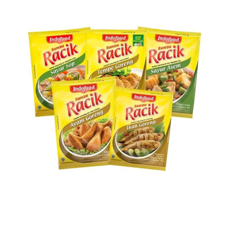 

Indofood Bumbu Racik Instan 1Renceng isi 10Pcs