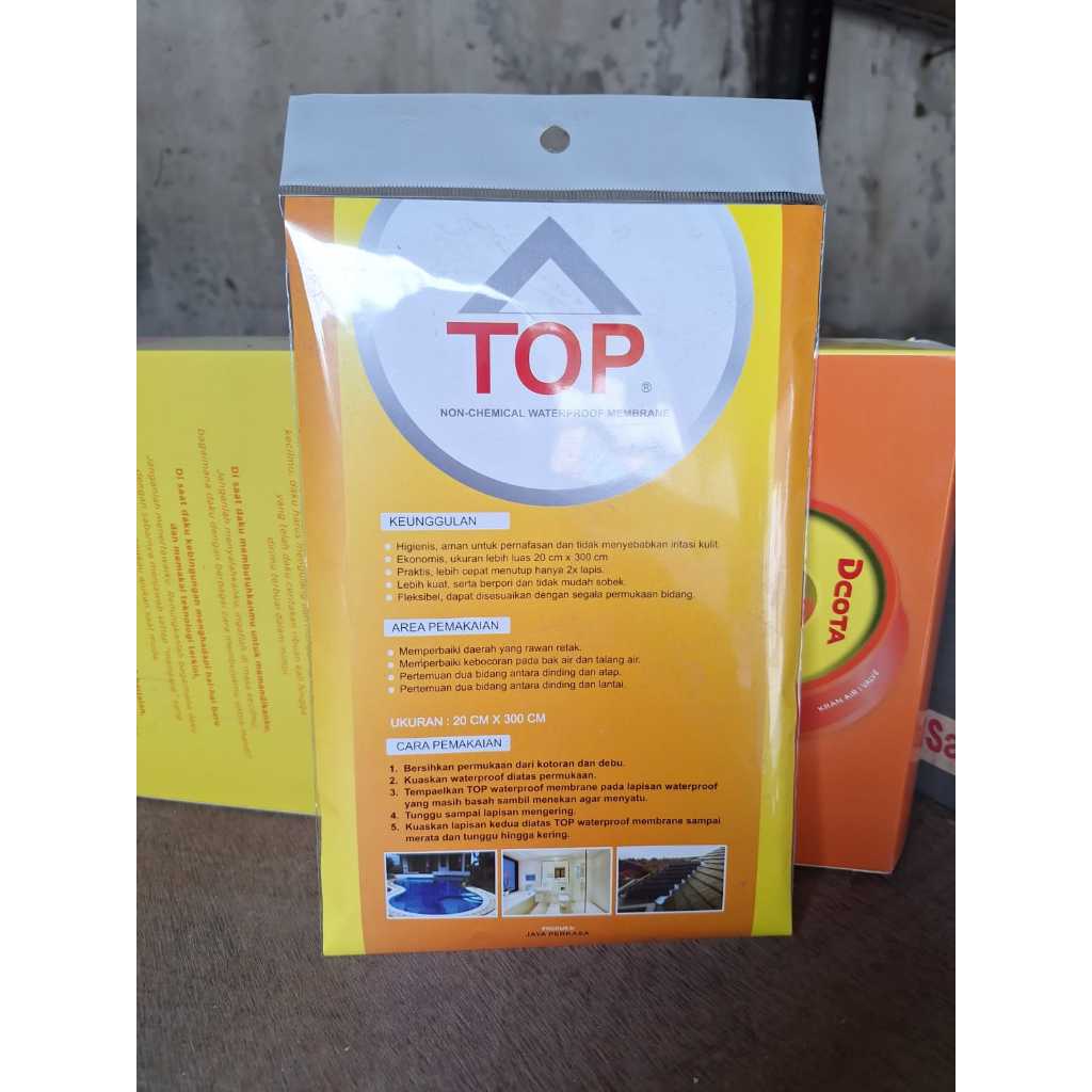Serat tisu TOP Aquaproof Serat Tisu TOP Waterproofing Serat Fiber