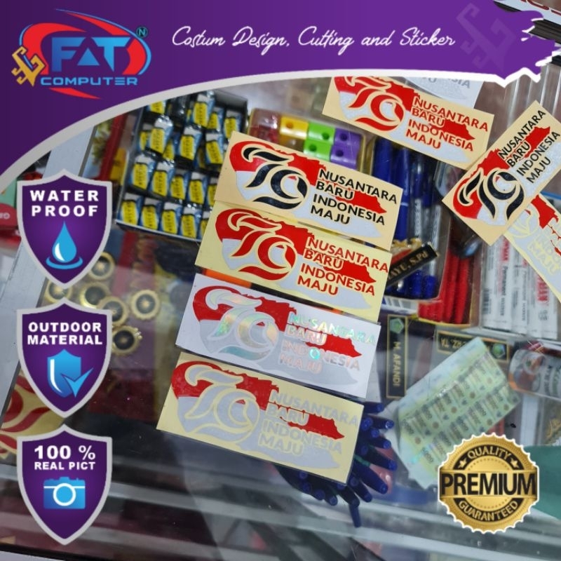 

TERBARU !! Stiker Cutting HUT RI ke 79