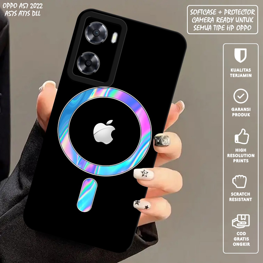 CASE OPPO A57 A57S A77S - Casing Hp Oppo A57 A57S A77S - Softcase Oppo A57 A57S A77S Motif (LOGO MAG