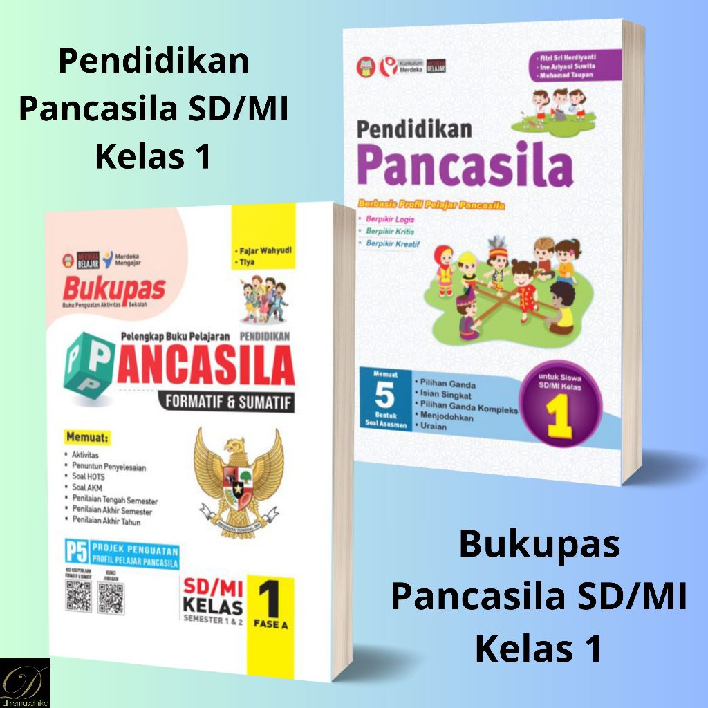 Buku Pendidikan Pancasila SD/MI Kelas 1-Bukupas Pancasila SD/MI Kelas 1 Kurikulum Merdeka