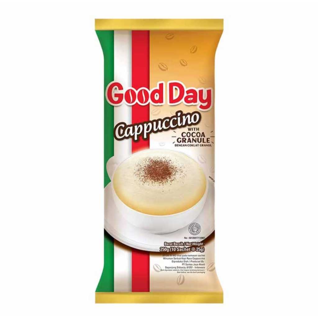 

Good Day Kopi Instan Cappuccino 10 x 25g