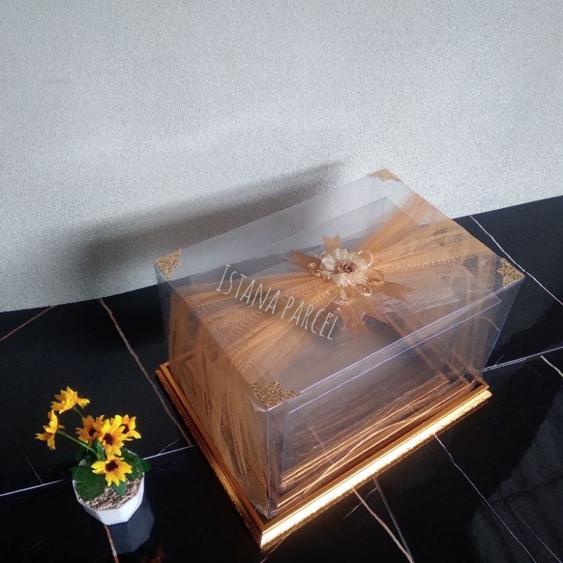 

Box mika hantaran frame seserahan bingkisan lamaran pernikahan premium