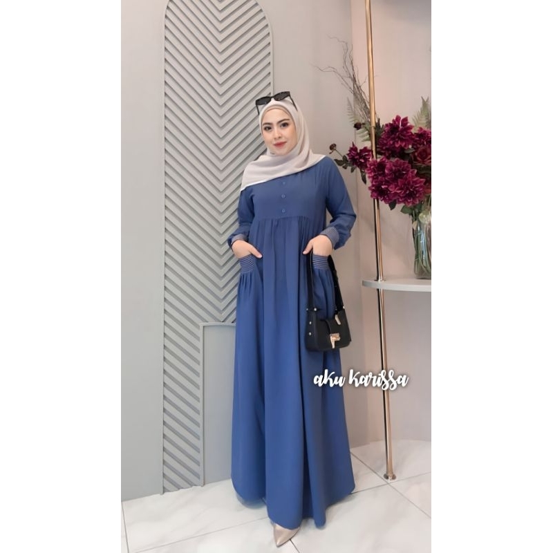 latisya dress gamis wanita