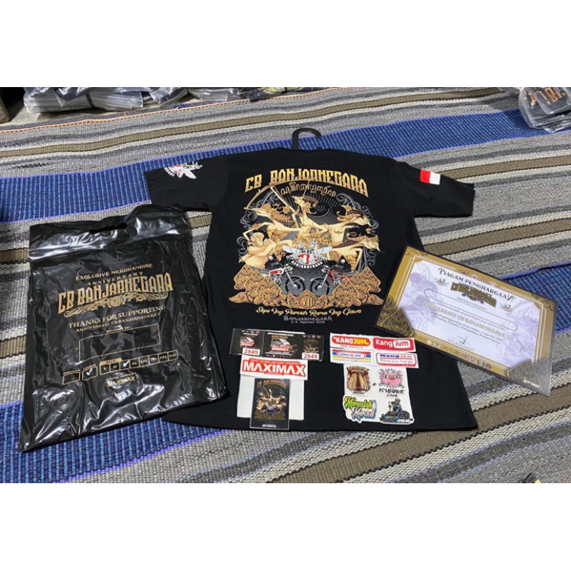 KAOS CB BANJARNEGARA FRI PIAGAM + setiker bayak