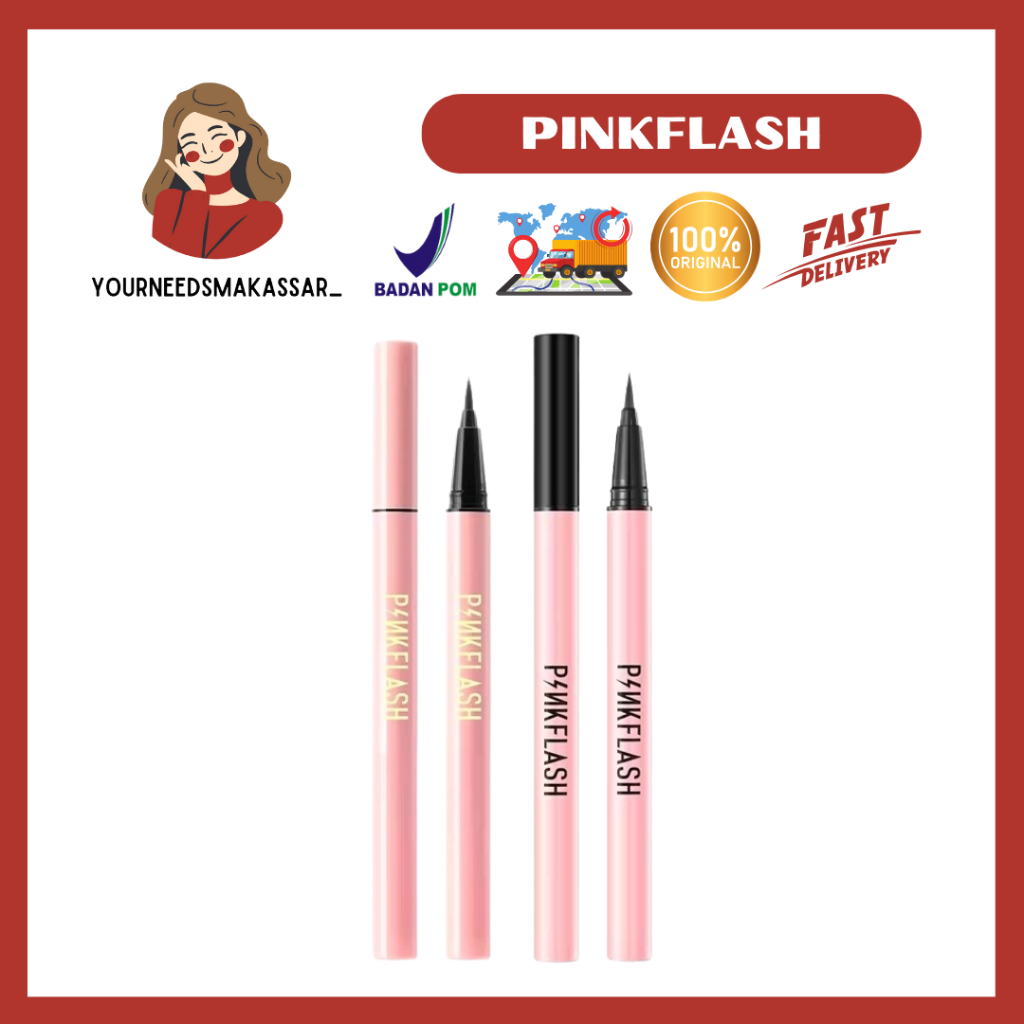 ☘️YN☘️ PINKFLASH Oh My Liner Waterproof Eyeliner
