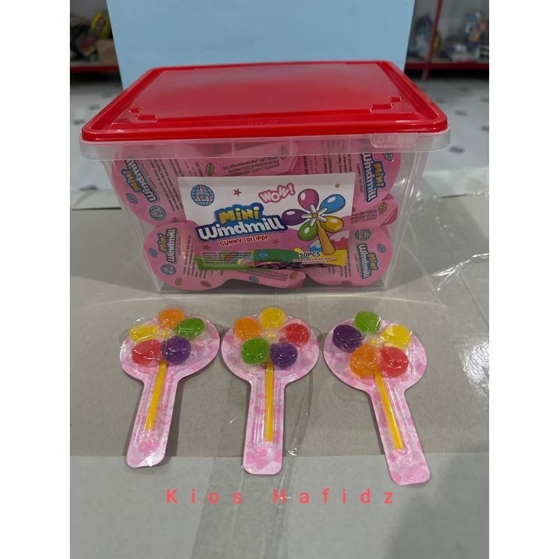 

jelly lunak mini windmill isi 50