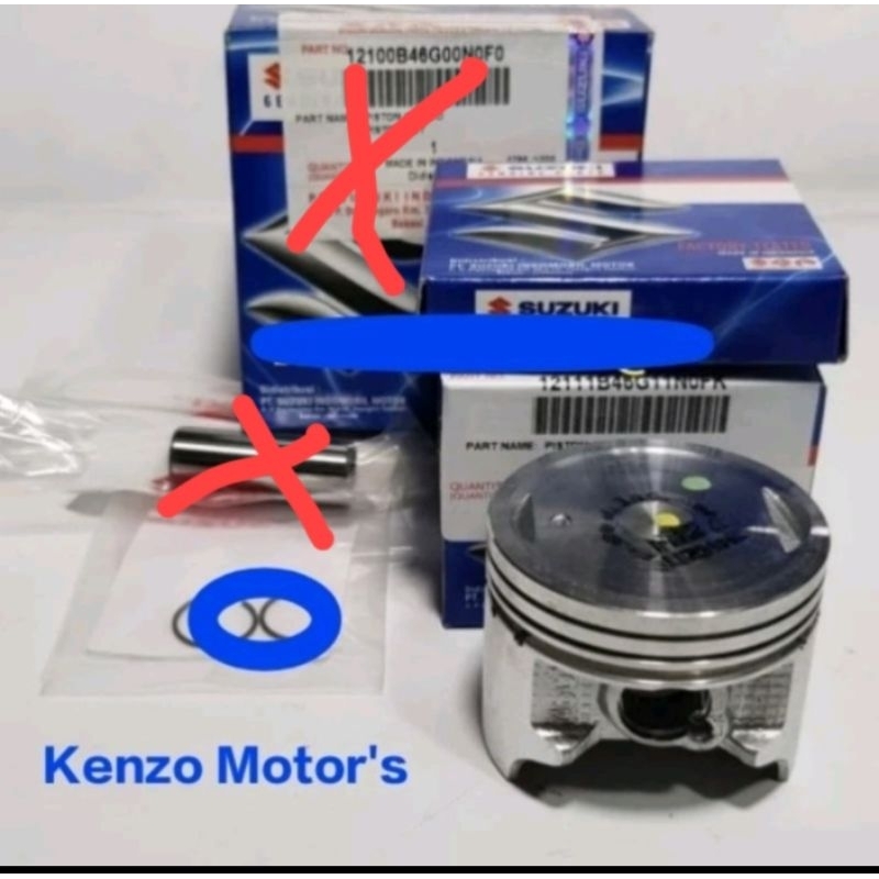 [12111-46G11-0F0] Seher PISTON STD - SPIN, SkyDrive, SkyWave, Hayate