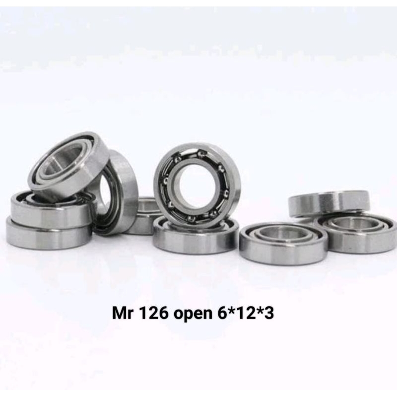 Bearing miniatur Mr 126 open 6*12*3