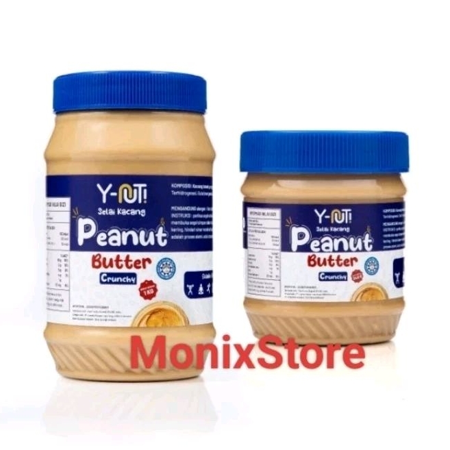

Selai Kacang Peanut Butter Crunchy Y-nut 1 KG | Y-nut Skippy Peanut Butter Selai Kacang Creamy 1 KG