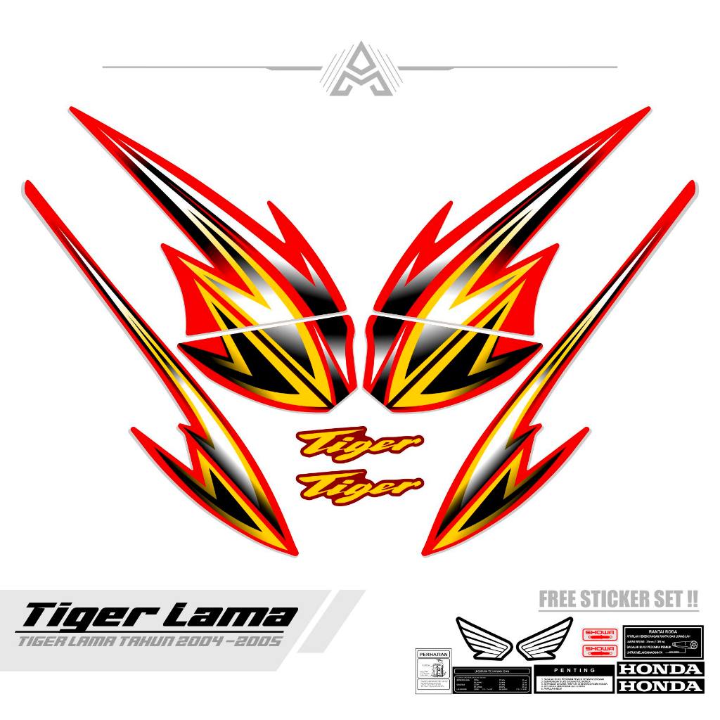 STRIPING TIGER LAMA / MTF 3 / TIGER OLD / SETIKER / STIKER TIGER 2000 / STREPING / STIPING / SETRIPI